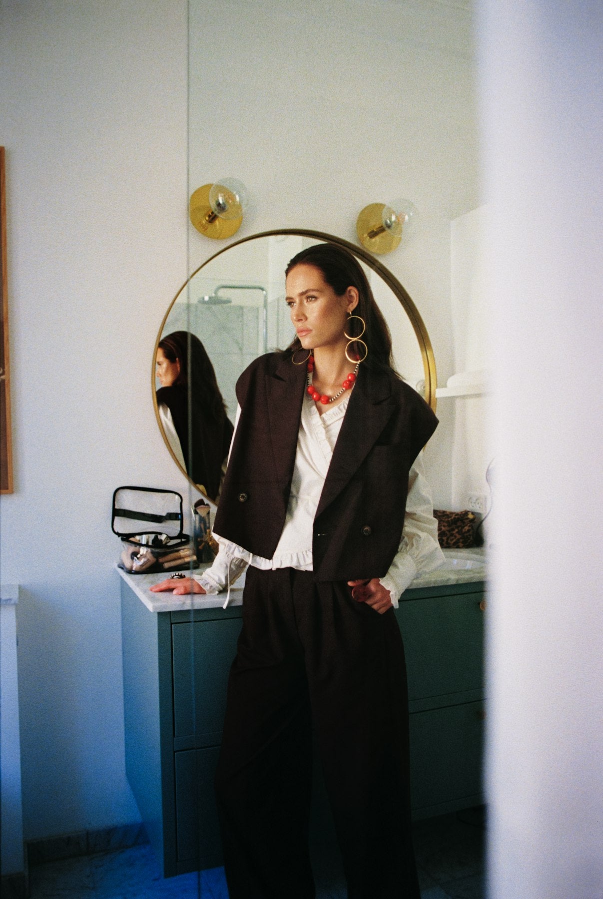 HARPER & YVE | ESMEE GILET - DARK FUDGE