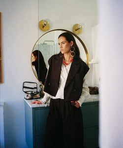 HARPER & YVE | ESMEE GILET - DARK FUDGE