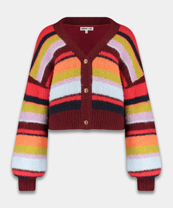 HARPER & YVE |  NOOR CARDIGAN - RACING RED
