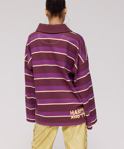 HARPER & YVE | POLLIE JUMPER - STRIPE PURPLE