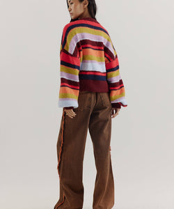 HARPER & YVE |  NOOR CARDIGAN - RACING RED