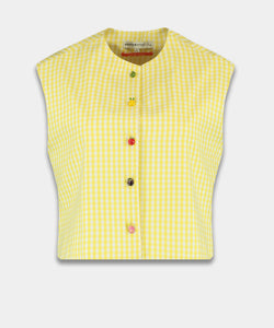 HARPER & YVE | TESSA '25 COLLECTION: CHARLIE SS GILET - LEMON