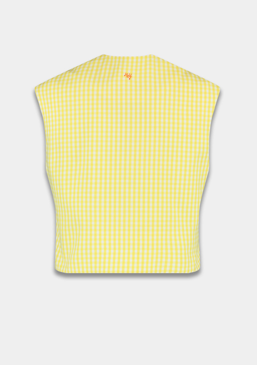 HARPER & YVE | TESSA '25 COLLECTION: CHARLIE SS GILET - LEMON