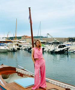 HARPER & YVE | MEIKE PANTS - PINK STRIPE
