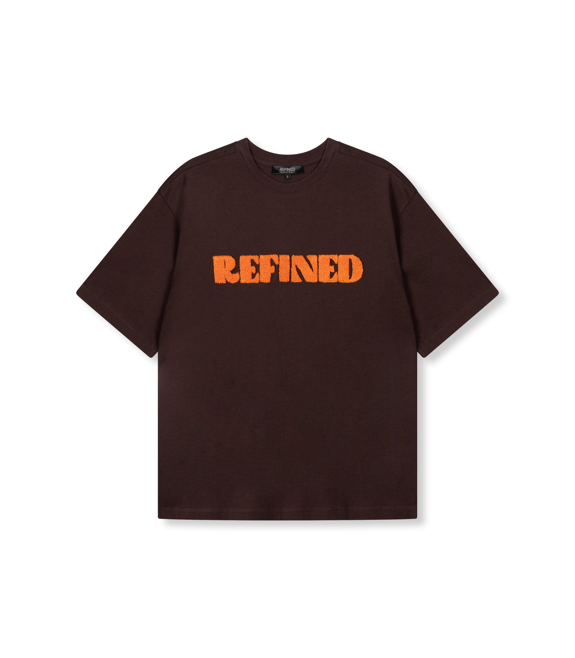 REFINED DEPARTMENT | MAGGY T-SHIRT - BROWN