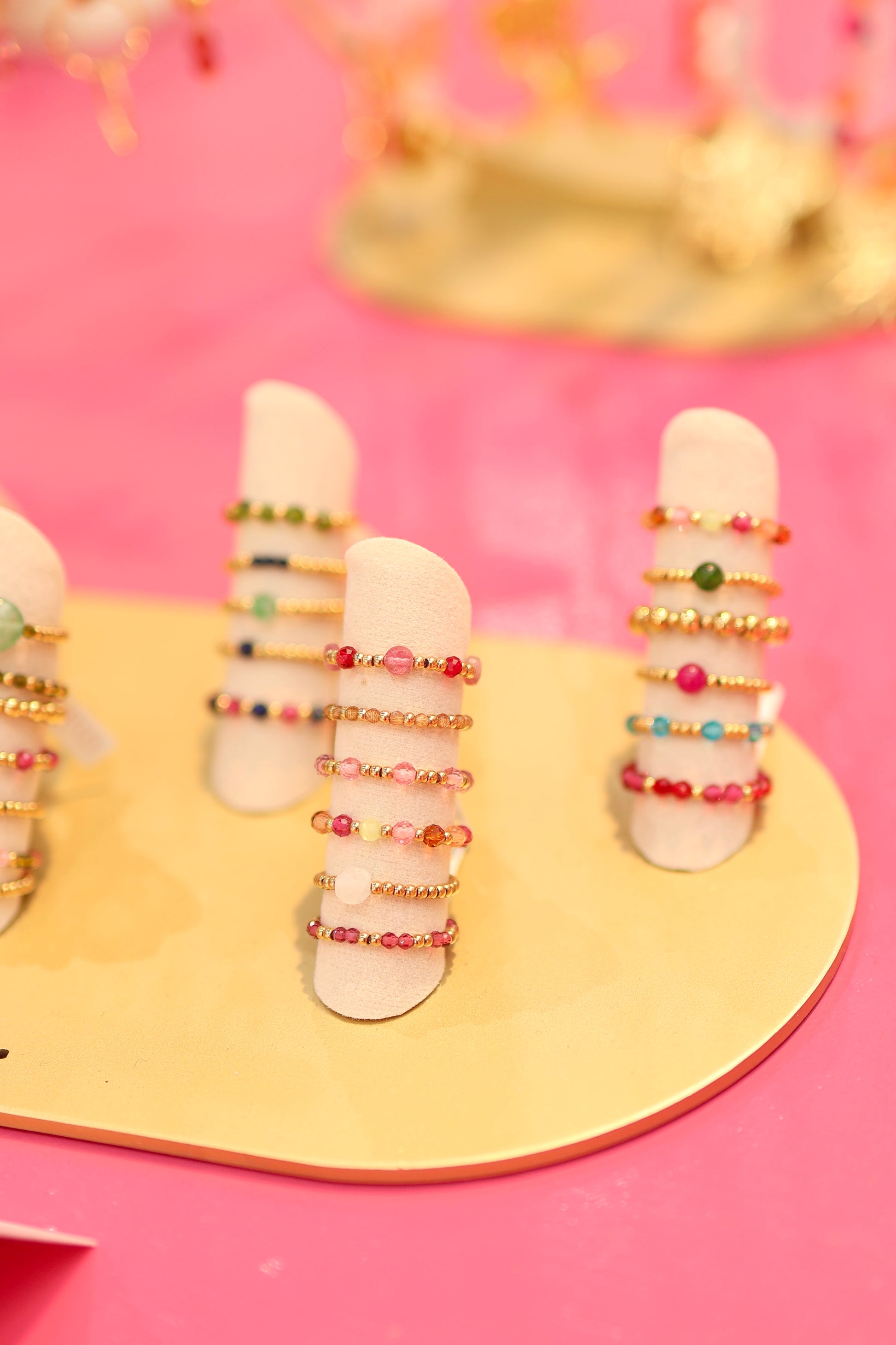 MABLE | RING - FACET RED & PINK