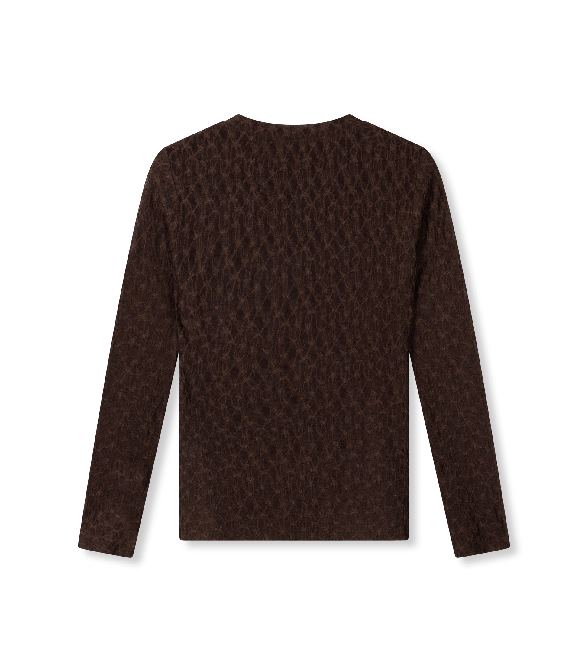 REFINED DEPARTMENT | NOA LACE TOP - BROWN