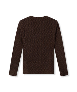 REFINED DEPARTMENT | NOA LACE TOP - BROWN