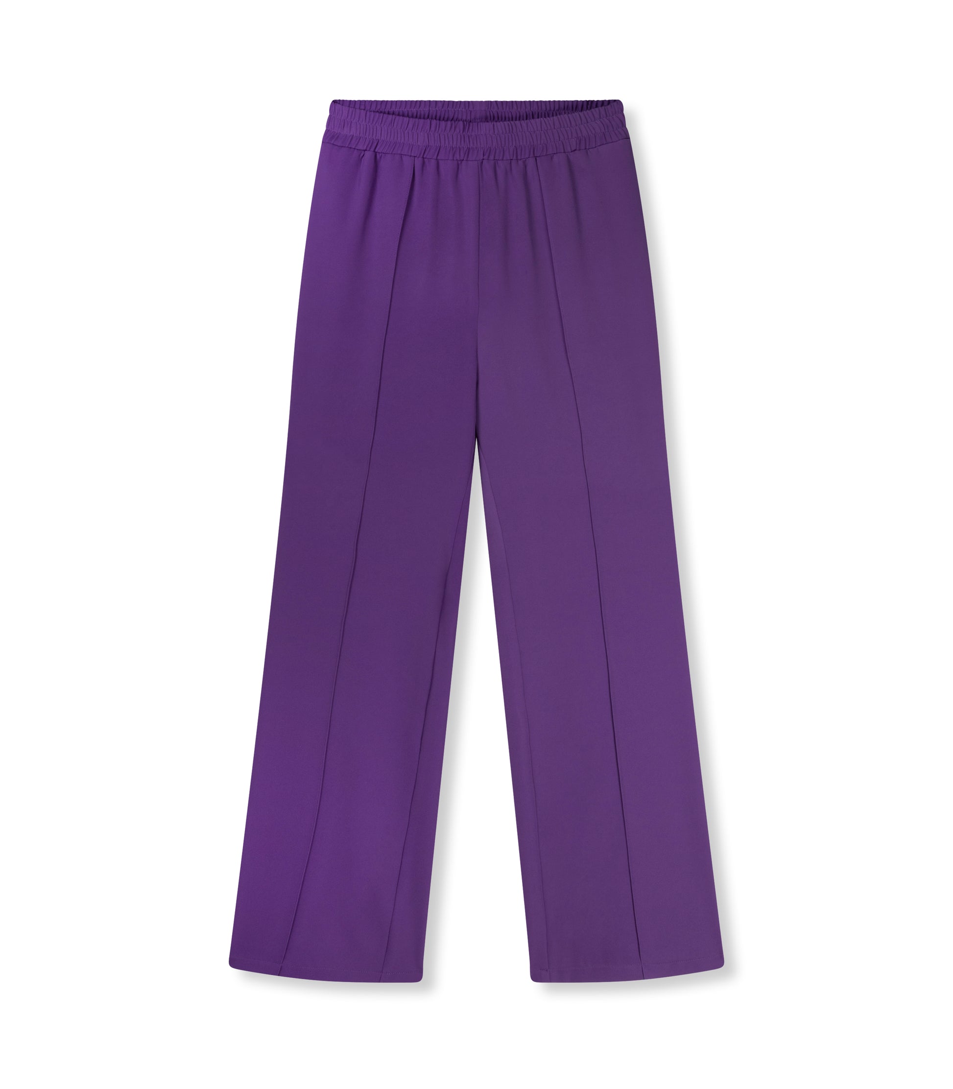 REFINED DEPARTMENT | DION KNITTED TRACK PANTS - PURPLE