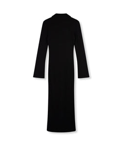 REFINED DEPARTMENT | ANNE KNITTED DRESS - BLACK