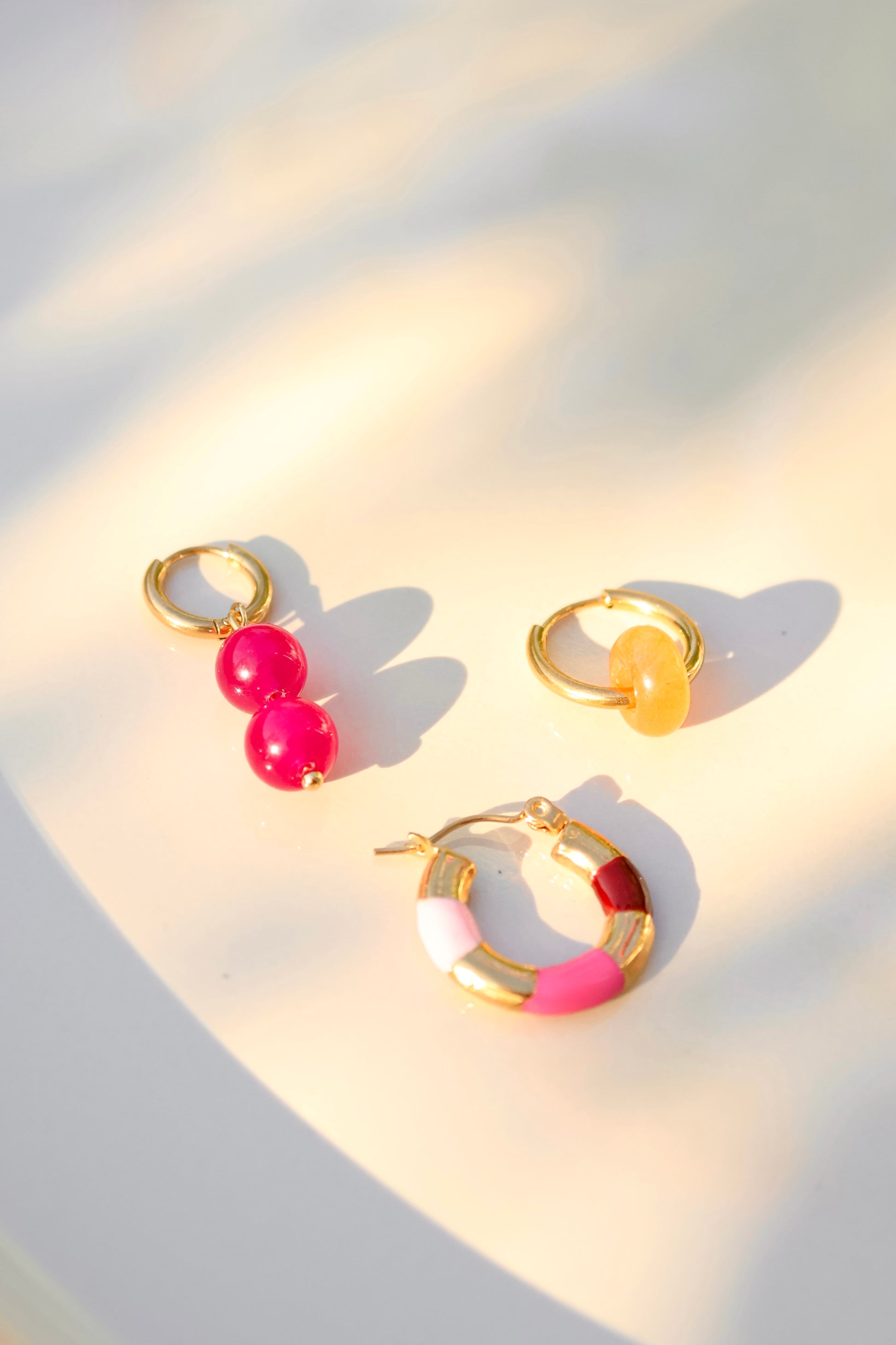 MABLE | EARRING - DONUT ORANGE