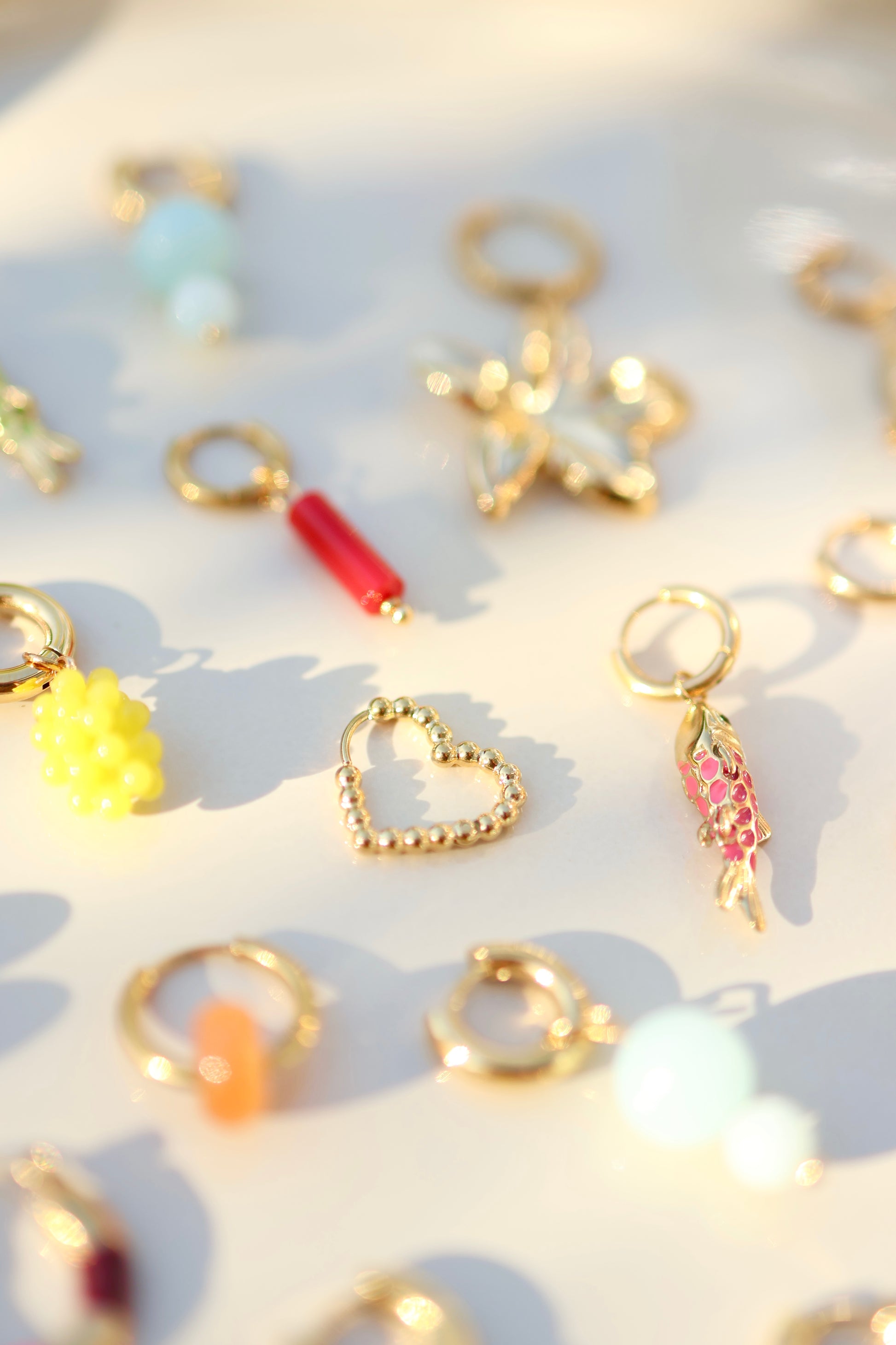 MABLE | EARRING - DONUT ORANGE