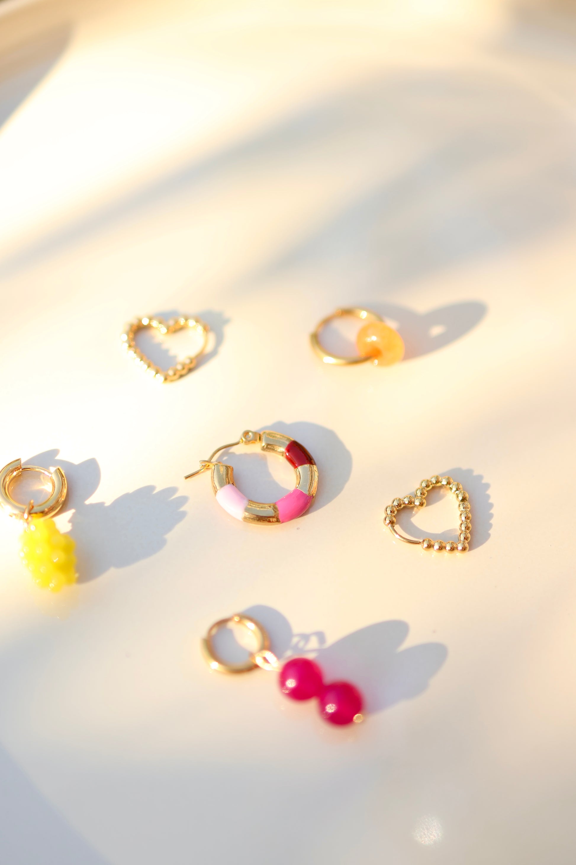 MABLE | EARRING - DONUT ORANGE
