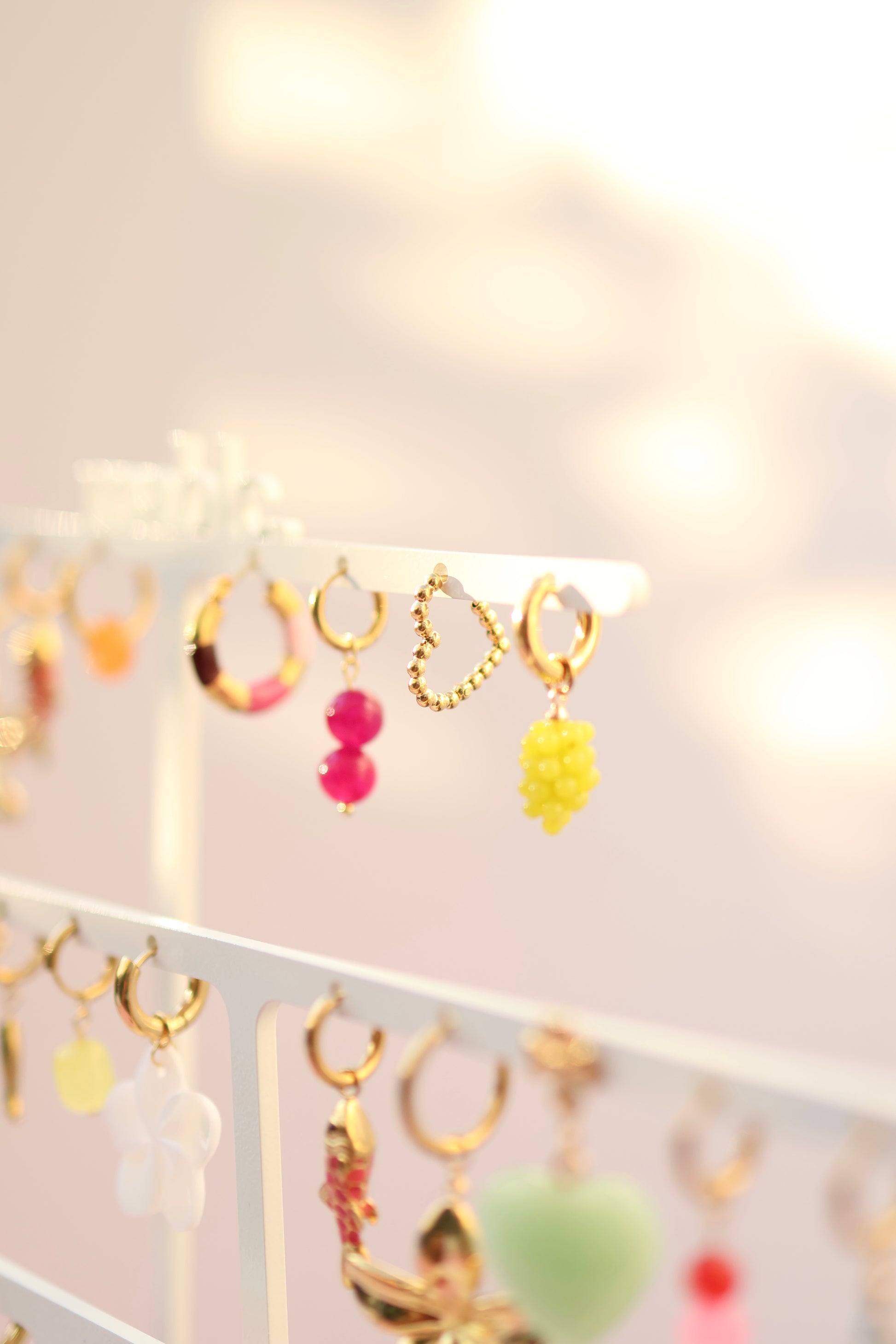 MABLE | EARRING - BUBBLY HEART GOLD