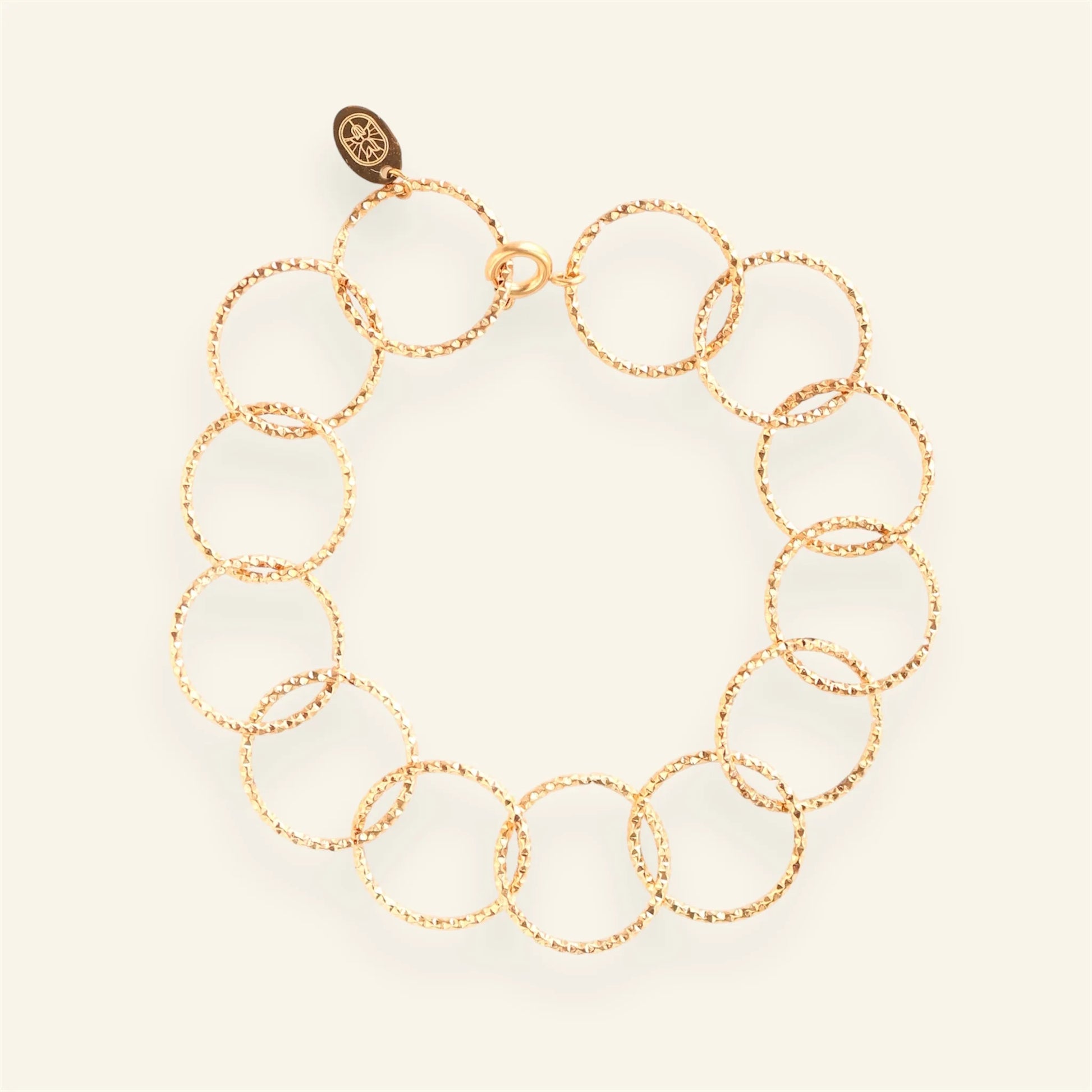 MABLE | ARMBAND - SPARKLY CIRCLE