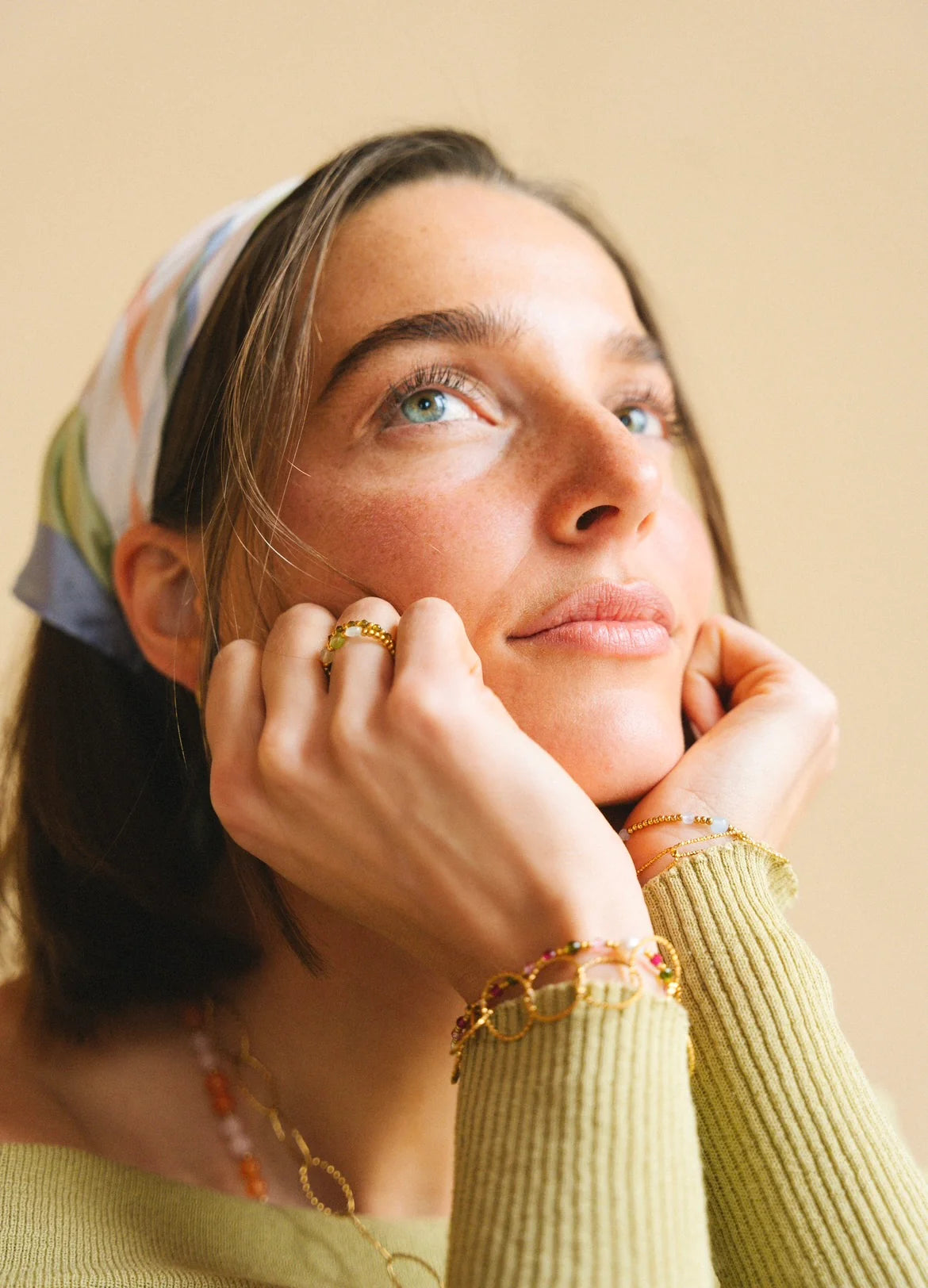 MABLE | ARMBAND - SPARKLY CIRCLE