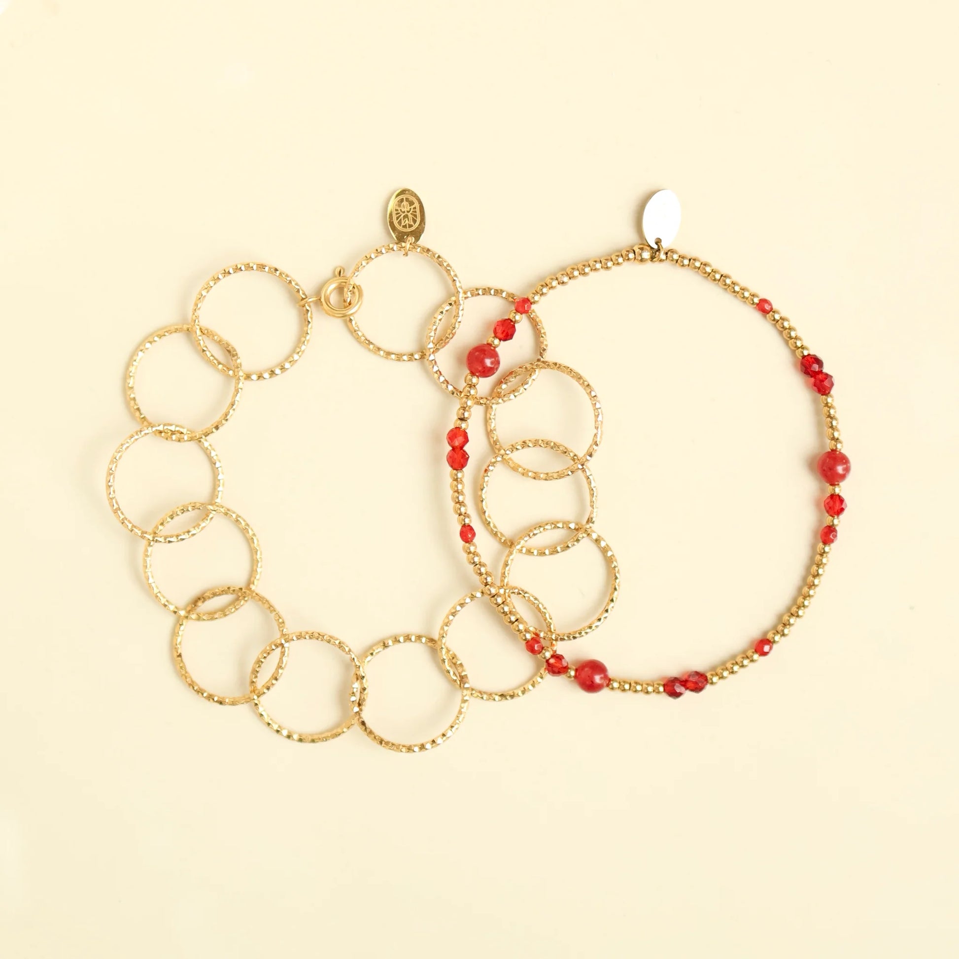 MABLE | ARMBAND - SPARKLY CIRCLE