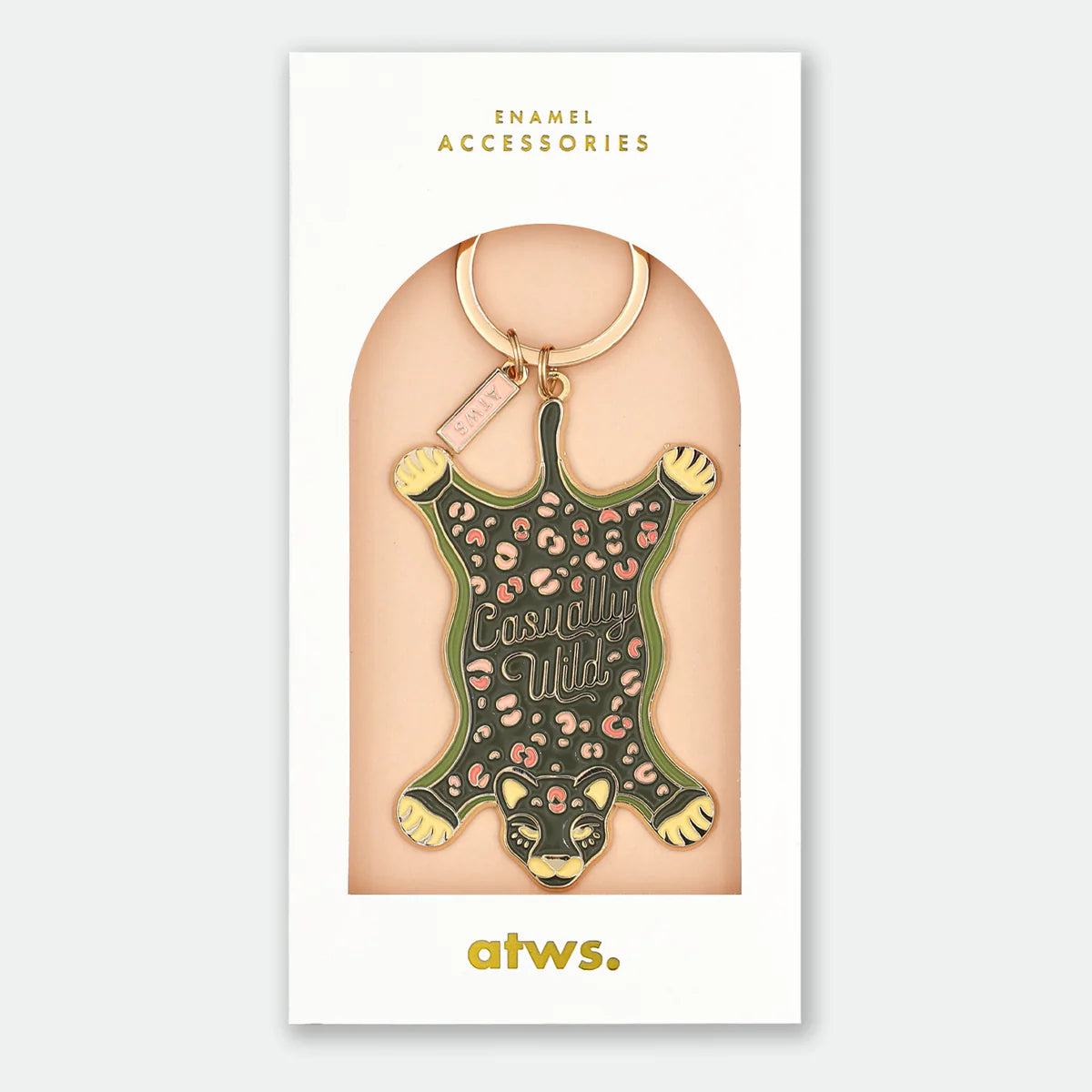 ATWTS | KEYCHAIN - LEOPARD CARPET