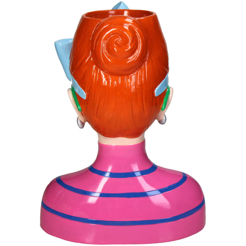 BOW LADY VASE - PINK