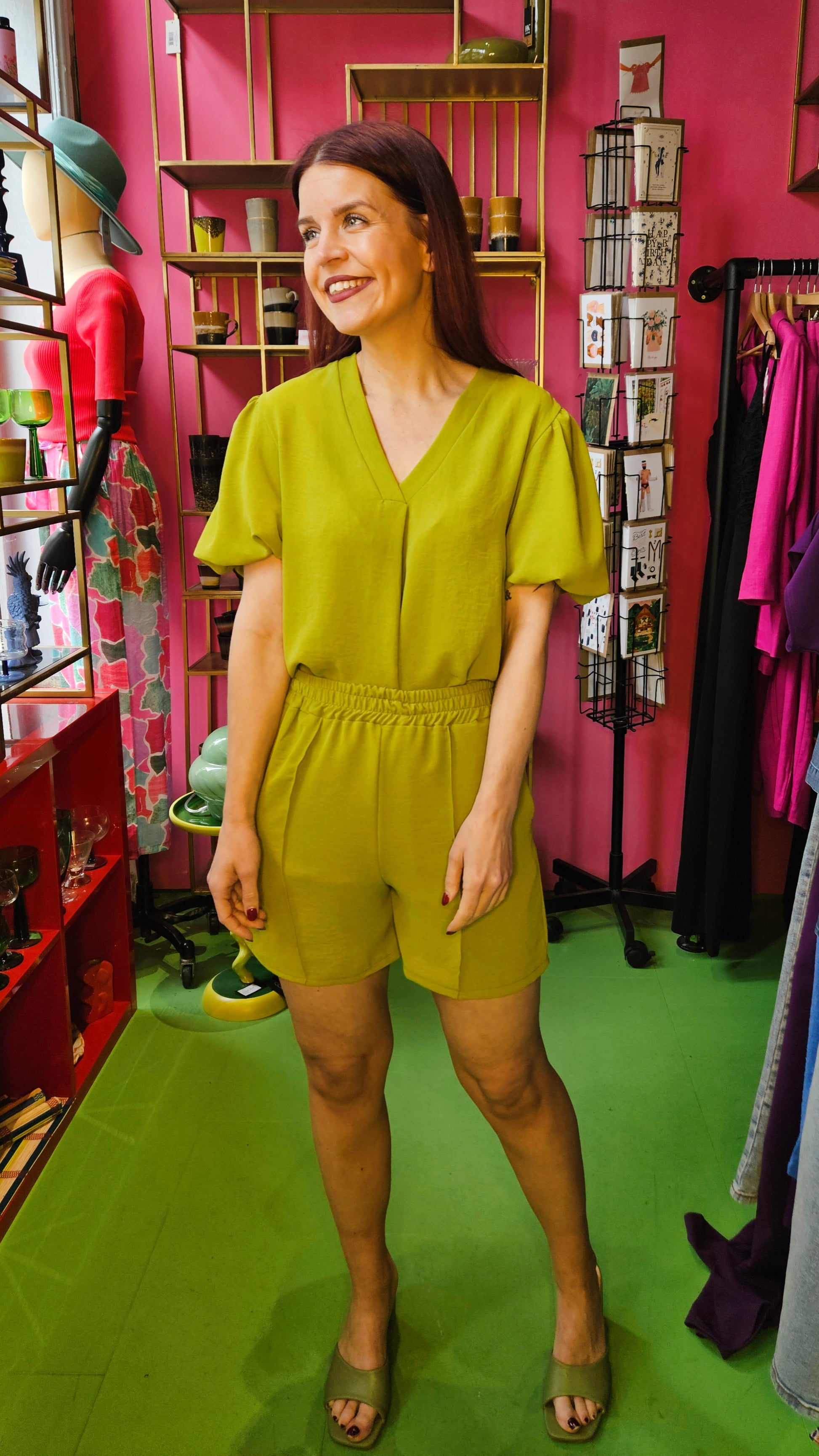 CANDY BLOUSE - GREEN