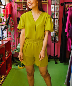 CANDY BLOUSE - GREEN