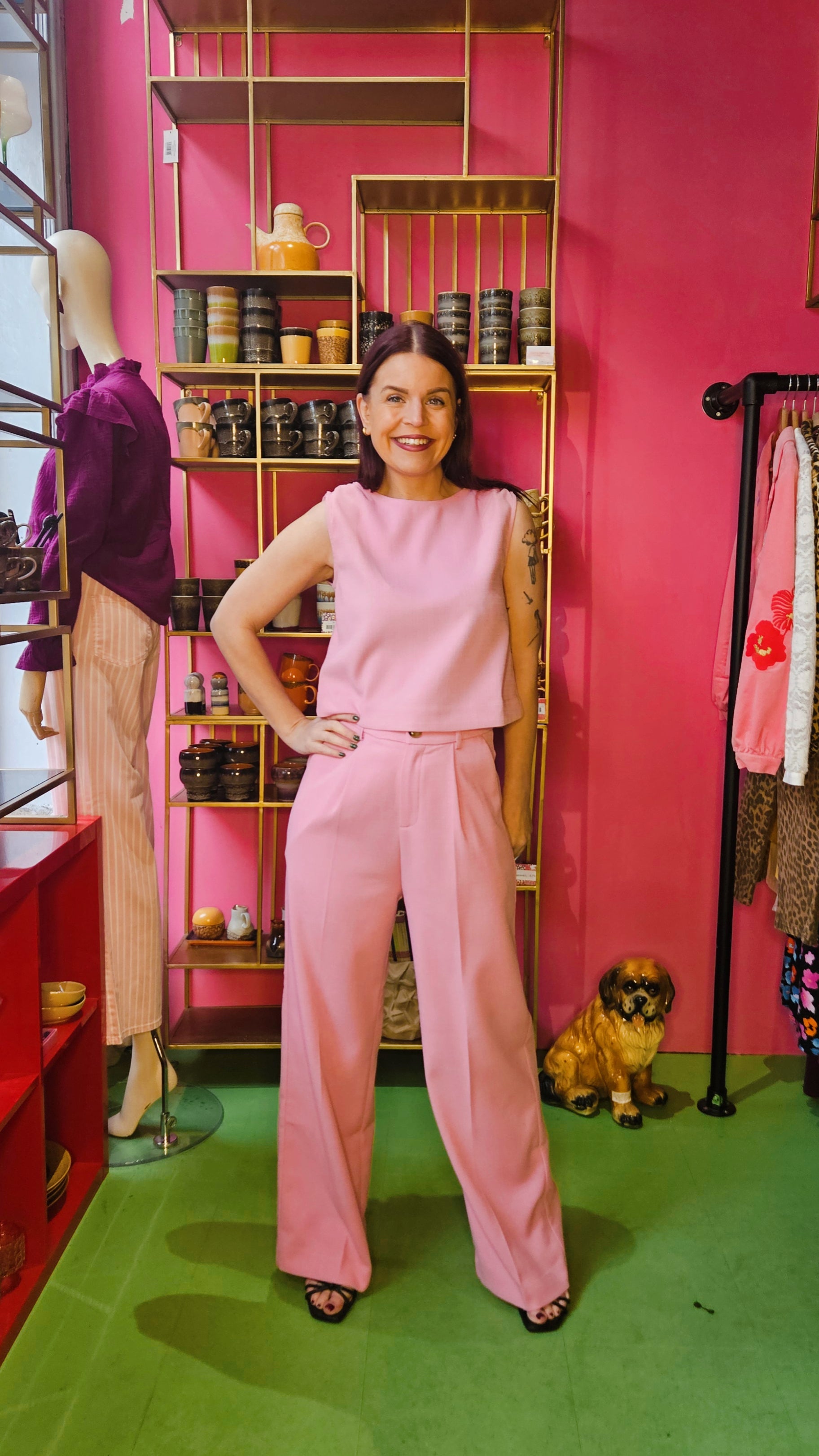 GRACE & MILA | PIERRE PANTALON - PINK