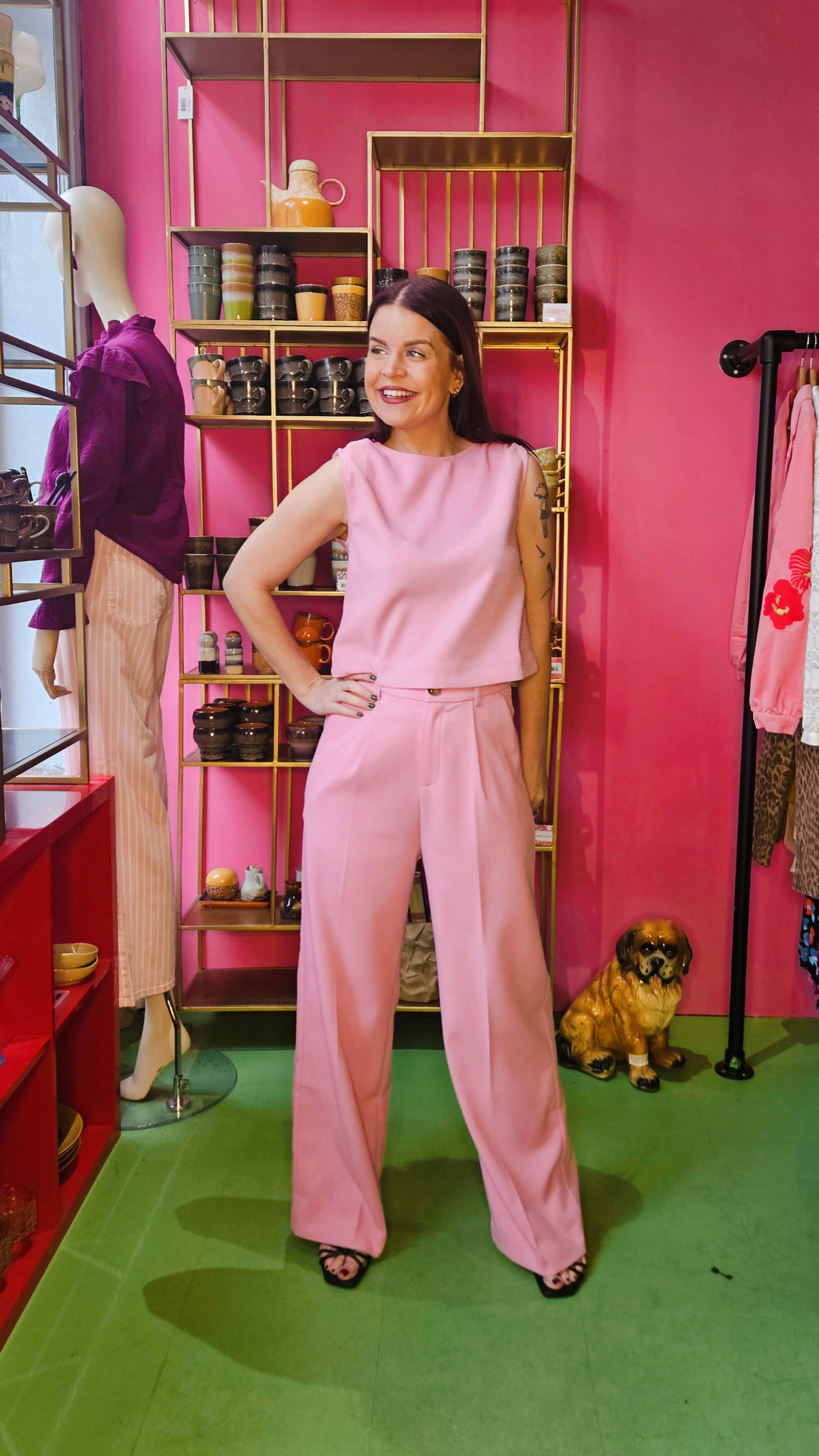 GRACE & MILA | PIERRE PANTALON - PINK