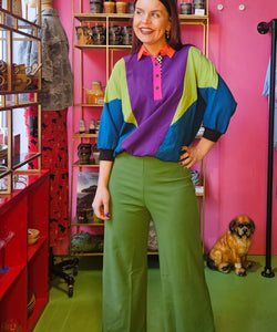 VINTAGE ITEM | RACING RETRO SHIRT - MULTI