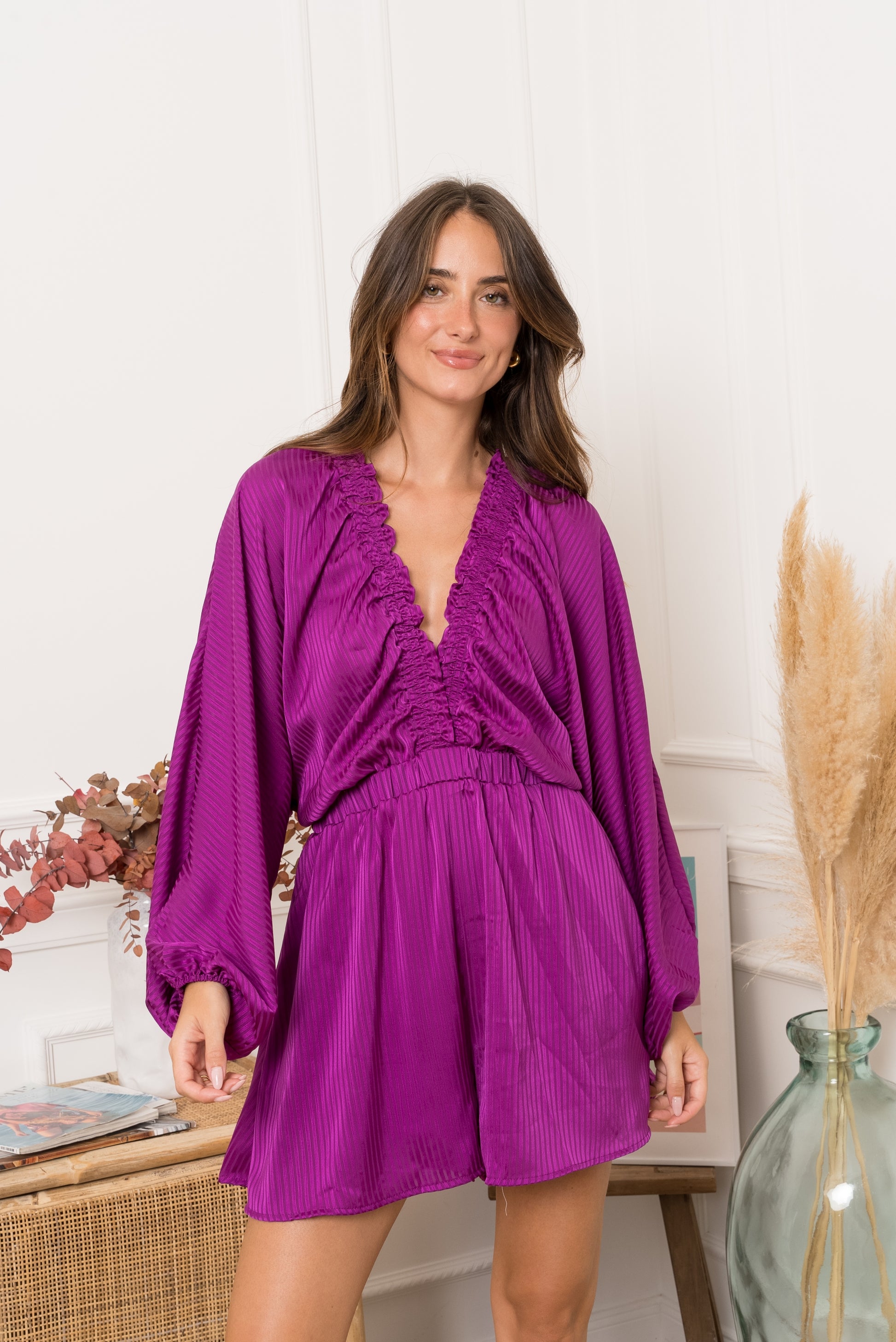 VIOLET DRESS - PURPLE
