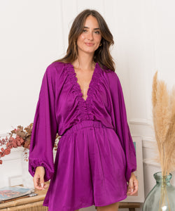 VIOLET DRESS - PURPLE