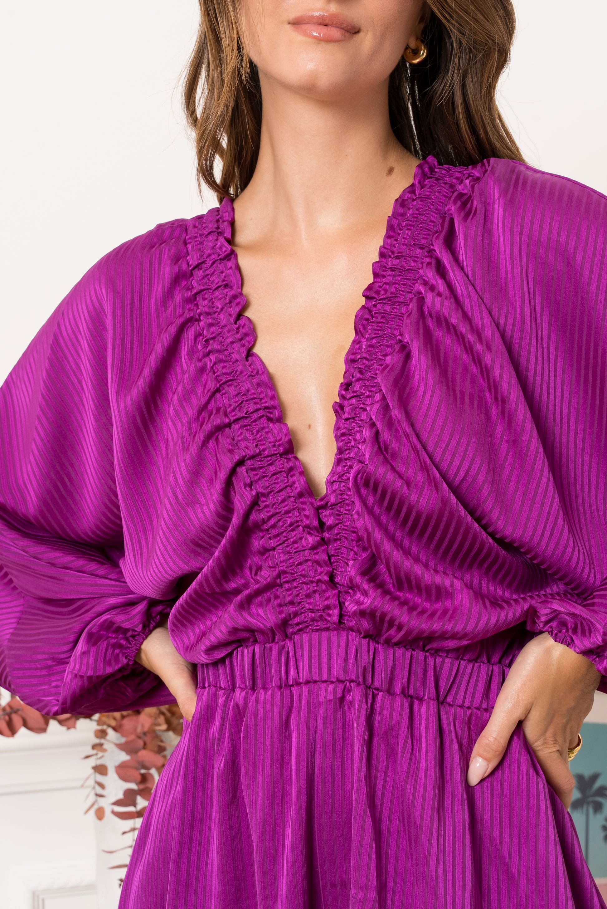 VIOLET DRESS - PURPLE