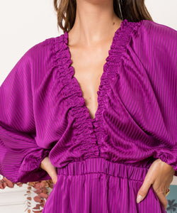 VIOLET DRESS - PURPLE