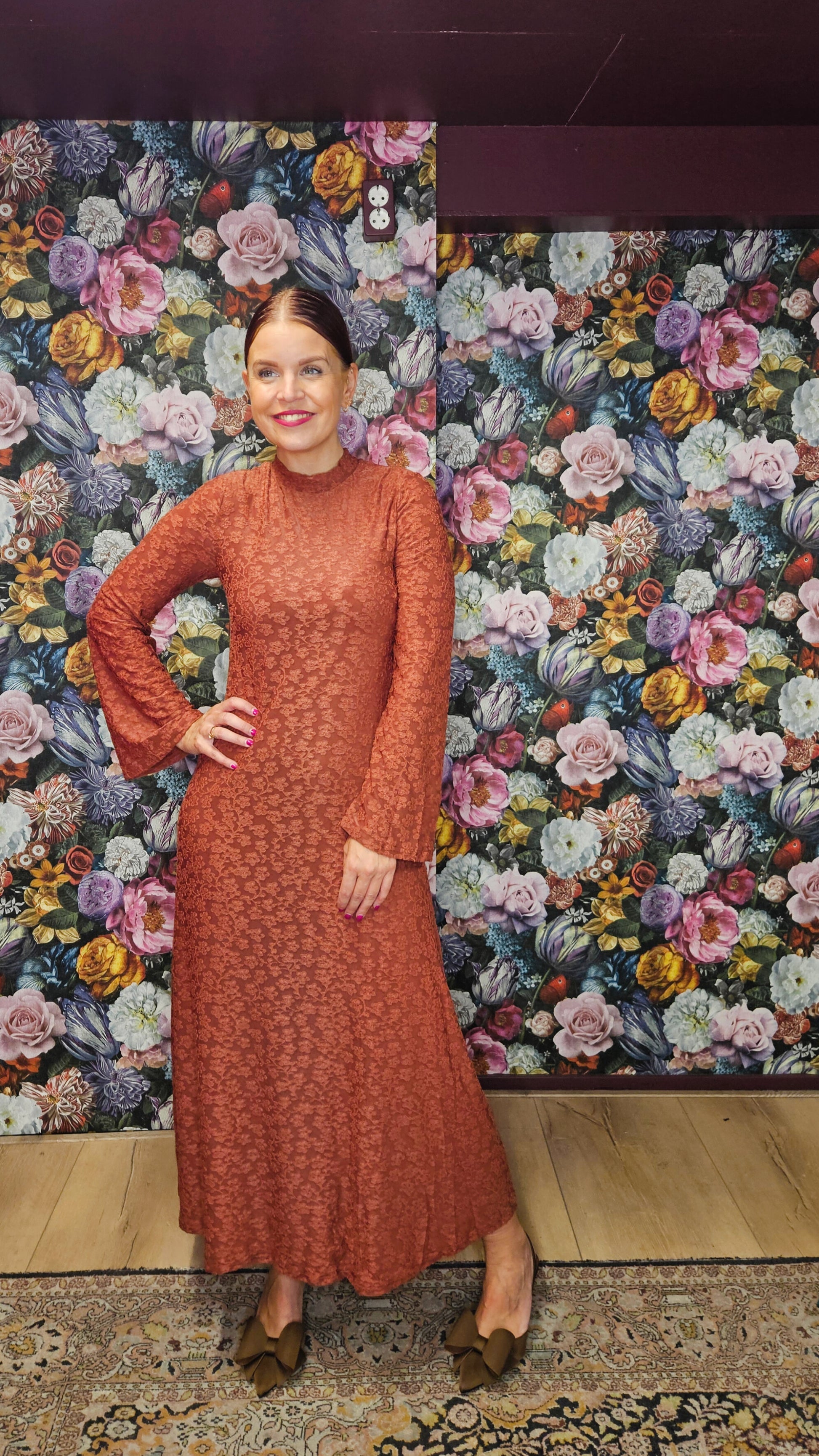 COMPAÑÍA FANTÁSTICA | KINGCUP LONG DRESS - TERRACOTTA