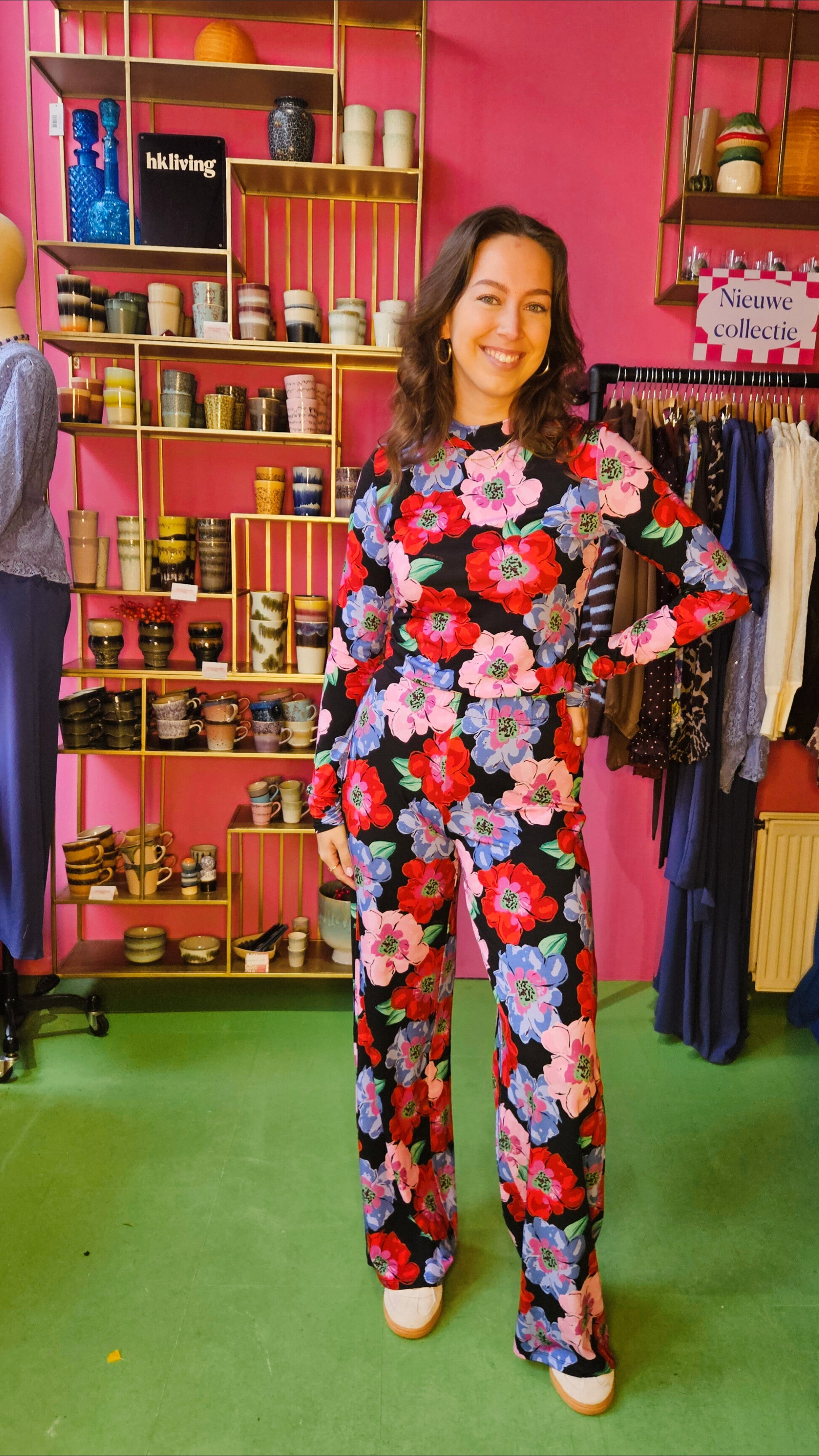 HARPER & YVE | JANE LS TOP - MULTI FLOWER