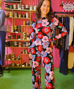 HARPER & YVE | JANE LS TOP - MULTI FLOWER