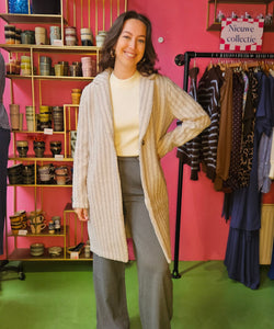 GRANULADO TROUSERS - GREY