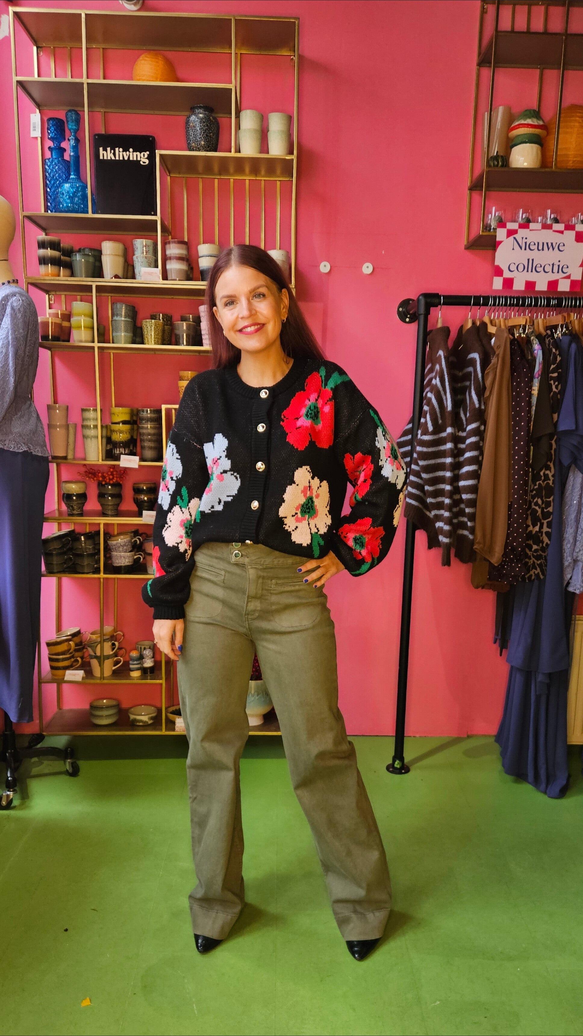 HARPER & YVE |  JAZZ CARDIGAN - MULTI FLOWER