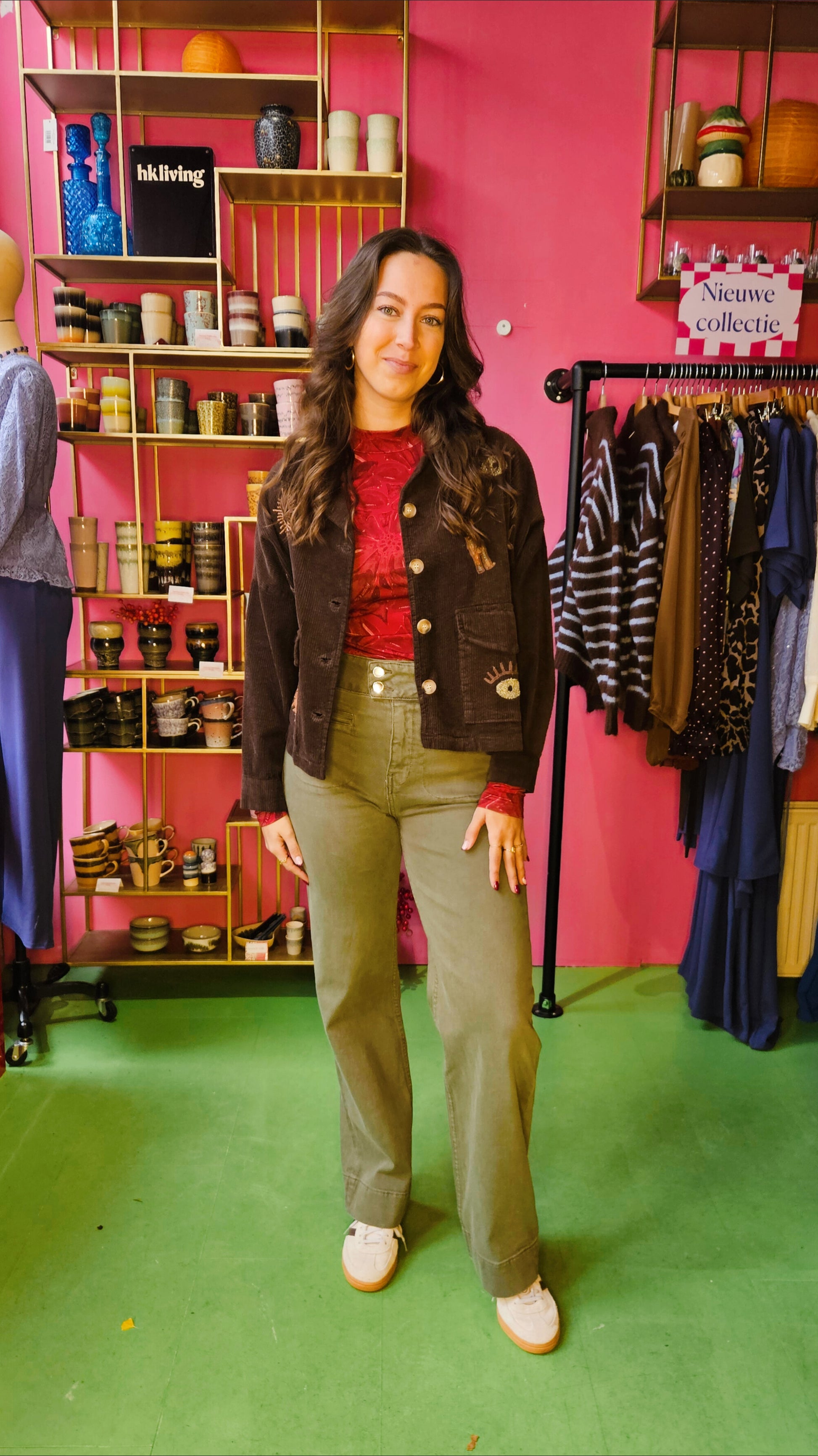 NOE CORDUROY BLAZER - BROWN