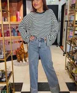 Y.A.S | TIRA HMW JEANS - LIGHT BLUE DENIM