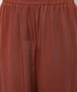 KATE LYOCELL PANTS - RUST