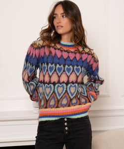 HEARTTHIEF KNIT -BLUE