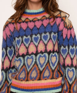 HEARTTHIEF KNIT -BLUE