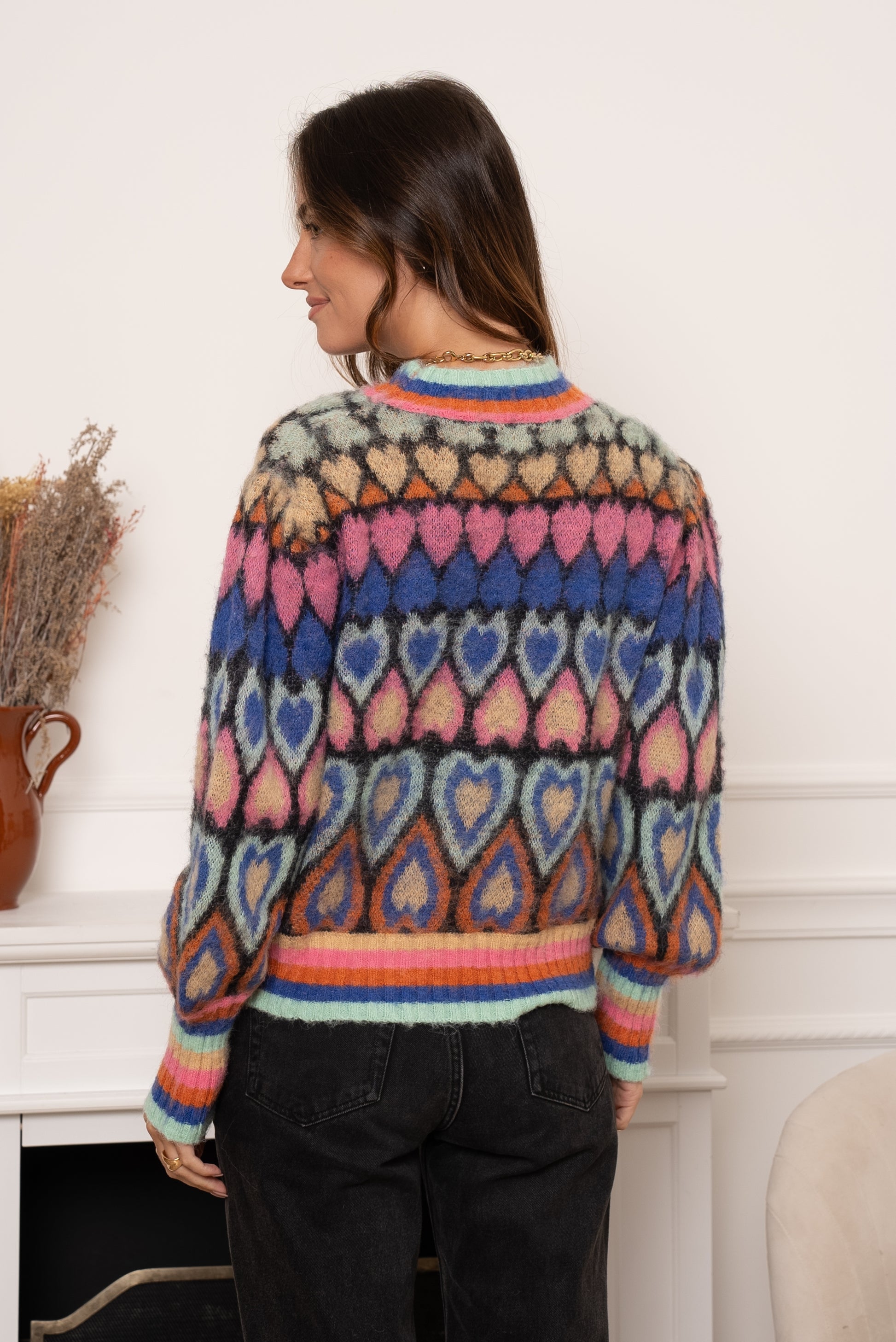 HEARTTHIEF KNIT -BLUE