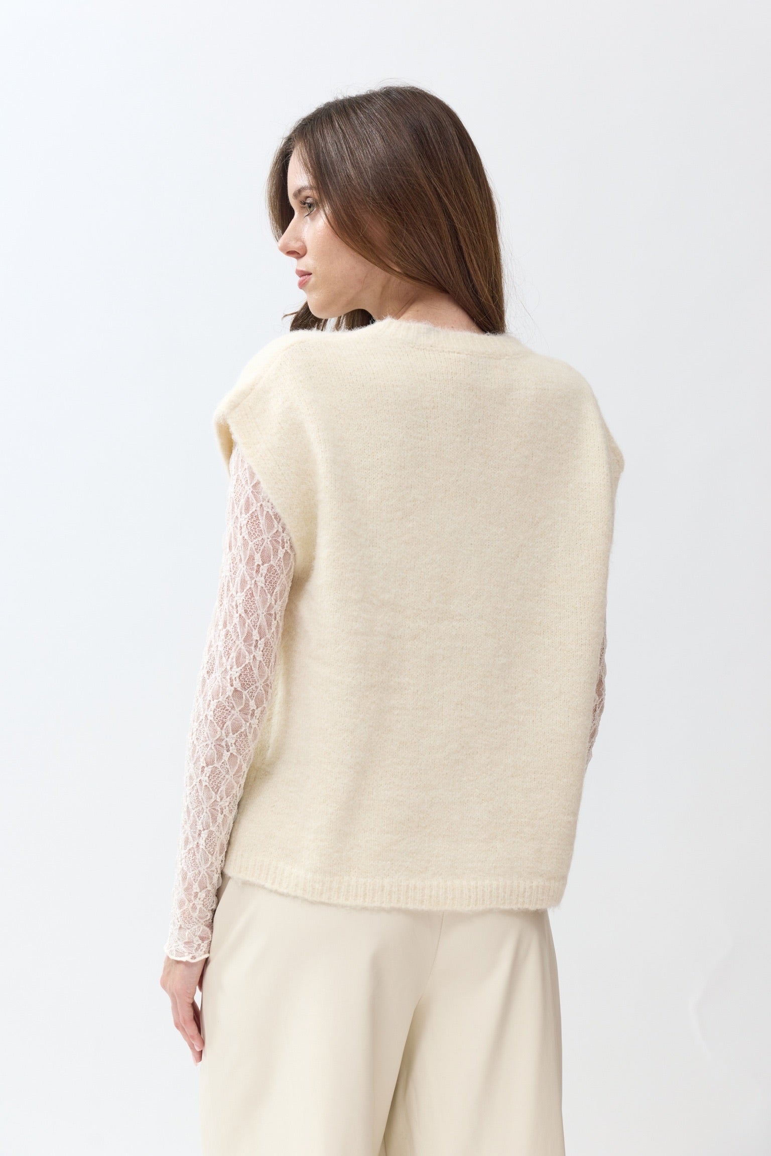 JESSIE SPENCER KNIT - ECRU