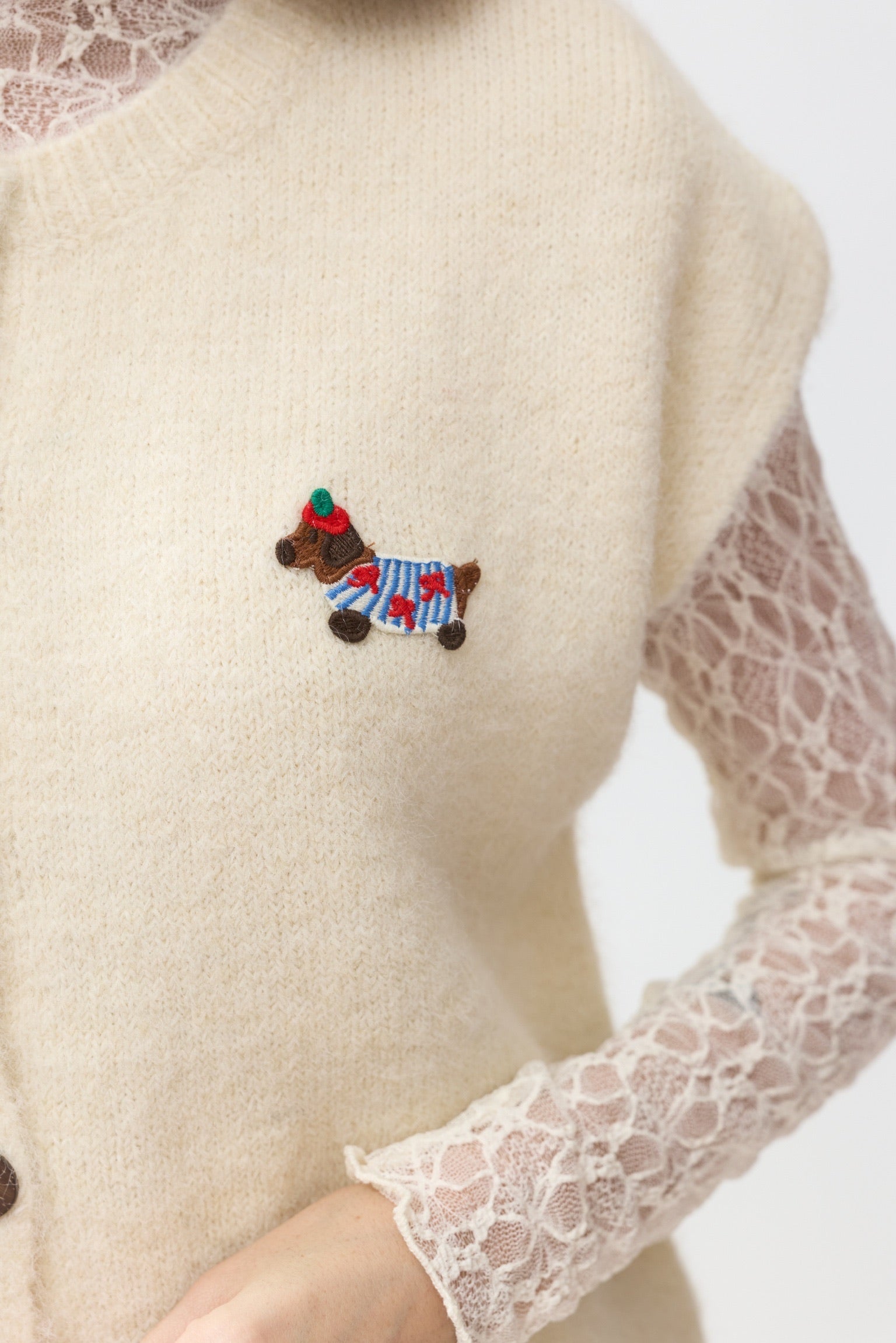 JESSIE SPENCER KNIT - ECRU