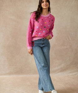 TRIPLE HEARTS JEANS - BLUE