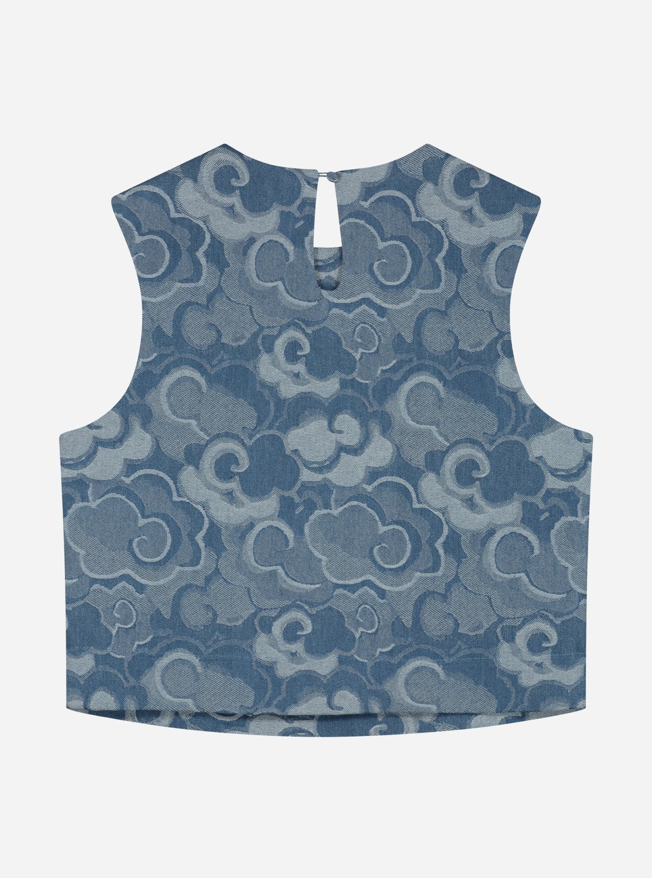 NOUS SOMMES LABELS | MIRA SL TOP - BLUE