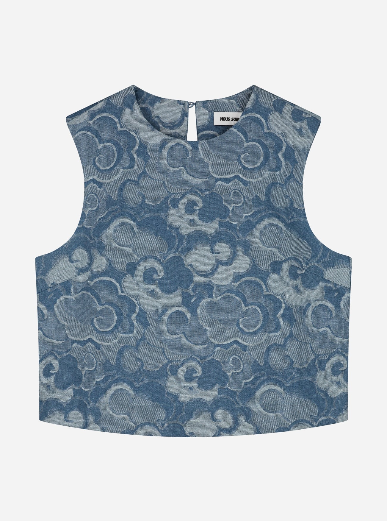 NOUS SOMMES LABELS | MIRA SL TOP - BLUE