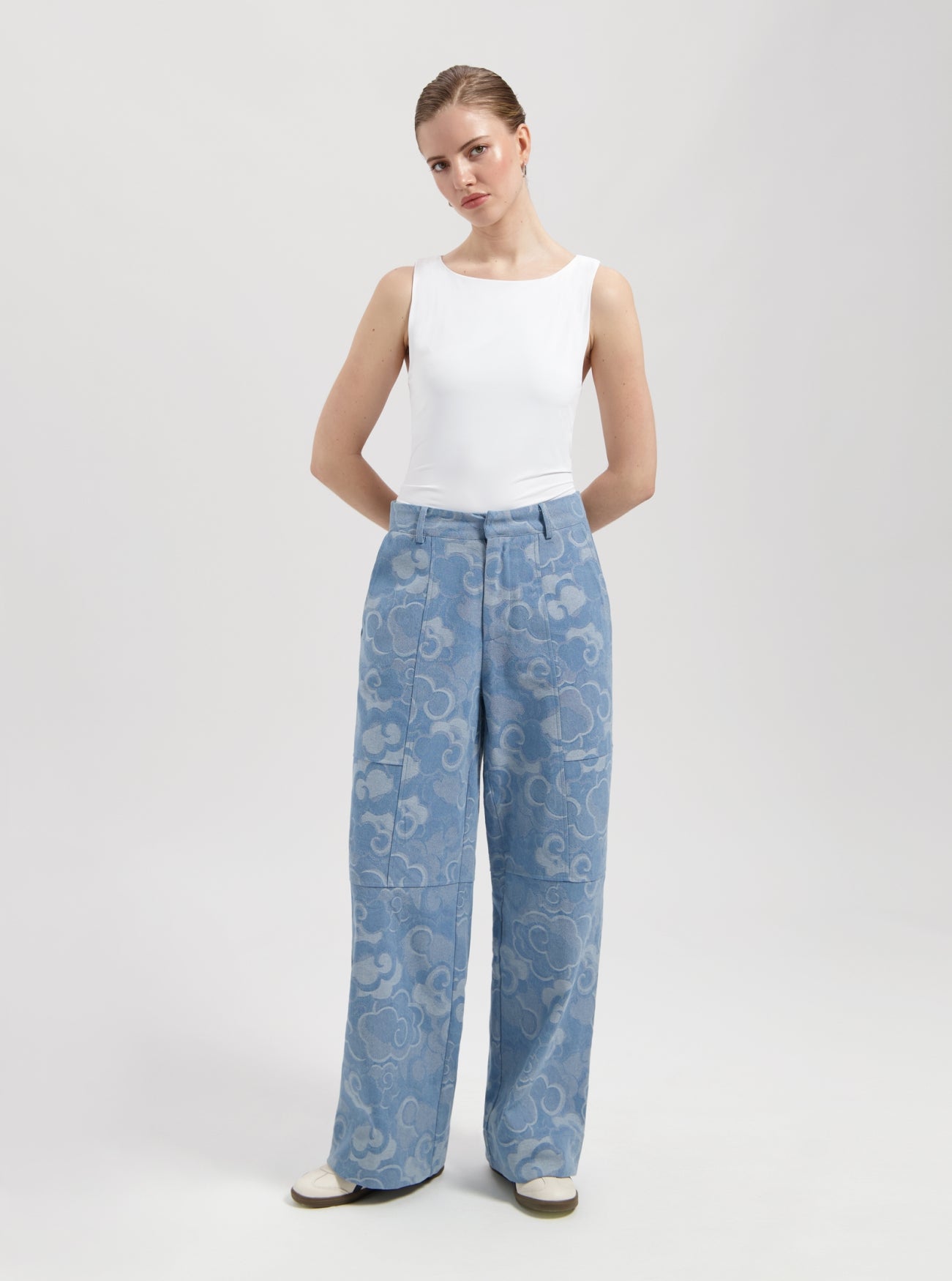 NOUS SOMMES LABELS | LEA TROUSERS - BLUE