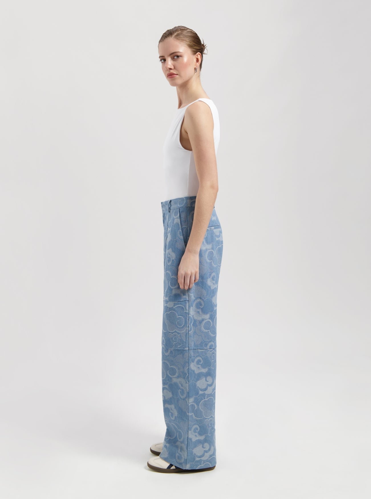 NOUS SOMMES LABELS | LEA TROUSERS - BLUE